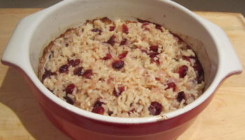 Cranberry Risotto