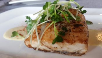 Broiled Red Snapper with Herb Pesto