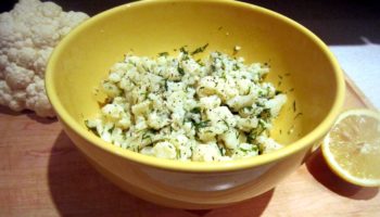 Cauliflower with Fresh Dill