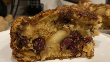 Apple and Cranberry Cake