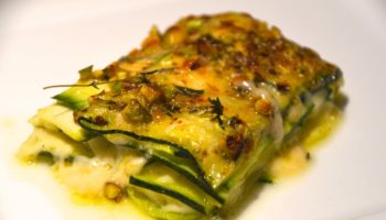 Summer zucchini “lasagna”