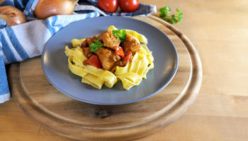 Fettucine with Pork Ragu