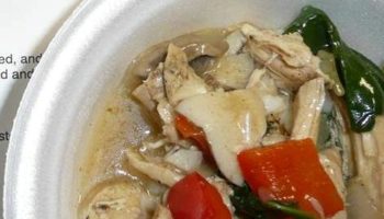 Chicken Stew with Mushrooms and Kale