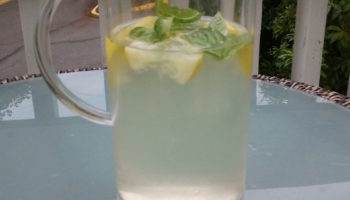 Limonade fraiche à la menthe