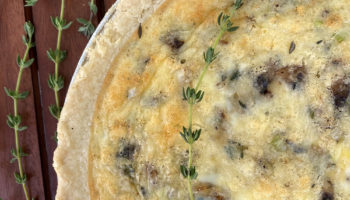 Mushroom and Leek Pie