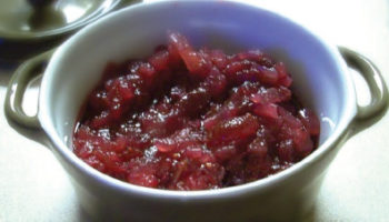 Relish aux baies rouges