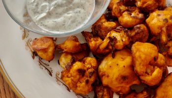 Spicy Buffalo Cauliflower Bites