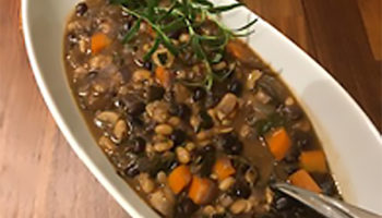 Plant-based Bean Bourguignon