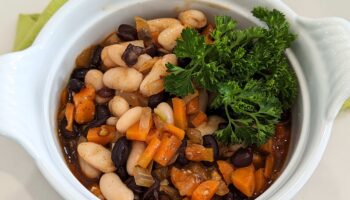 Plant-based Bean Bourguignon