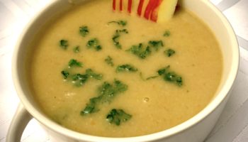 Cauliflower and Pear Soup
