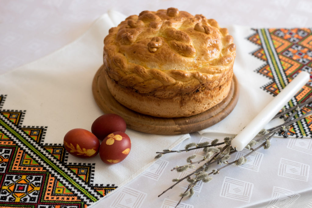 Traditional Orthodox Easter bread