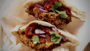 Warm Falafel Wraps