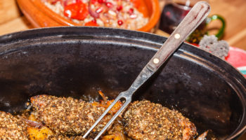 Za’atar Chicken with Garlic Yogurt Sauce