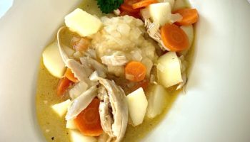 Acadian Fricot with Dumplings