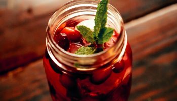 Cranberry Mint Mocktail