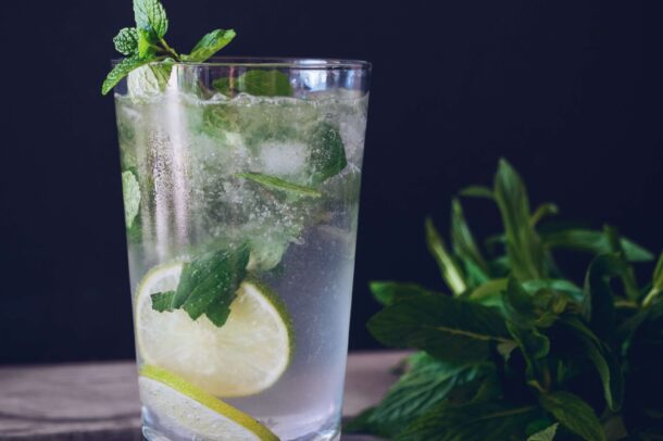 Lime and Mint Soda