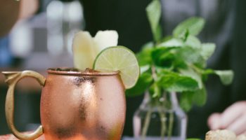Soda au citron vert et à la menthe