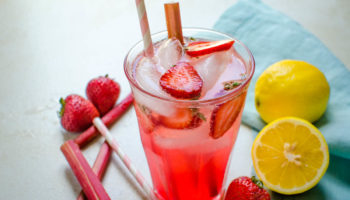 Strawberry Rhubarb Lemonade