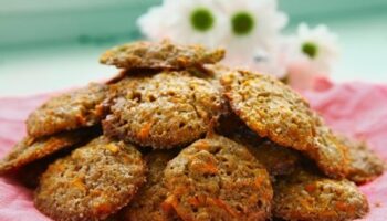 Biscuits aux carottes et aux noix 