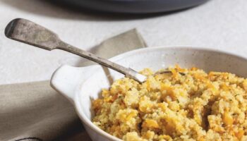 Carrot Barley Pilaf 